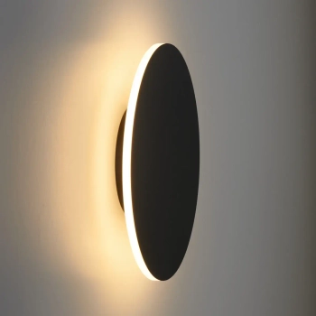 Kinkiet ścienny NYX ST-8293W/25 czarny metal minimalistyczny LED 10W 3000K 25cm do salonu