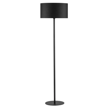 Lampa podłogowa do sypialni GUAVIARE LE44952 z abażurem czarna