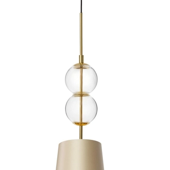 Nowoczesna lampa wisząca COCO 11103107 żyrandol szampański