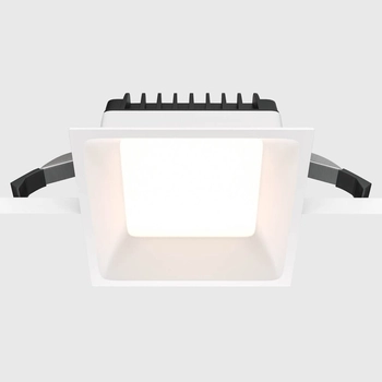 Lampa sufitowa Okno DL056-12W4K-W LED 12W 4000K IP44 łazienkowa biała