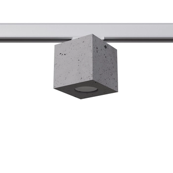 Sufitowa trójfazowa lampa szynowa QUAD MYL.00121 kostka szara