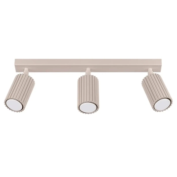 Regulowana lampa sufitowa KARBON SL.1764 tubki potrójne beżowe