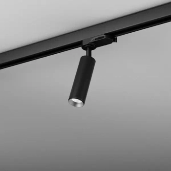 Regulowana lampa trójfazowa do szyn ON/OFF PET next czarna LED 4,5W 3000K tuba 16358-M930-WB-00-12