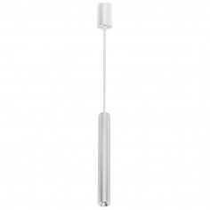 LAMPA wisząca KILIAN HL7728-M/3W WH Italux metalowa OPRAWA zwis LED 3W 3000K sopel tuba biała