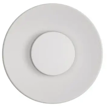 Okrągła lampa ścienna na taras FILOREZ LE75184 LED 12W 3000K IP65 biała