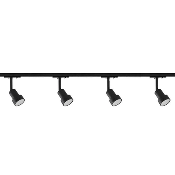 System szynowy STORM LP-733 SET BK Light Prestige metalowa OPRAWA zestaw listwa z reflektorkami czarna