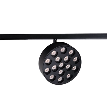 Okrągła lampa sufitowa magnetyczna MAX N0012Z LED 12W 2700-5000K czarna
