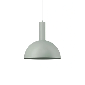 Wisząca lampa szałwiowa VITRUM metalowa 1xE27 do sypialni kopuła 41557