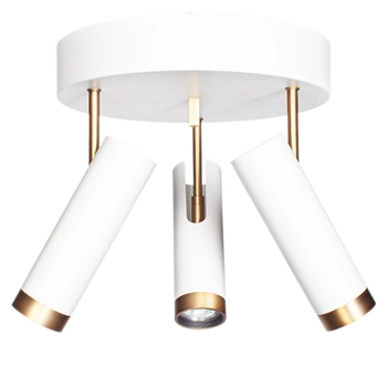 Lampa sufitowa Plus 4201600-5002 regulowane tuby do sypialni białe