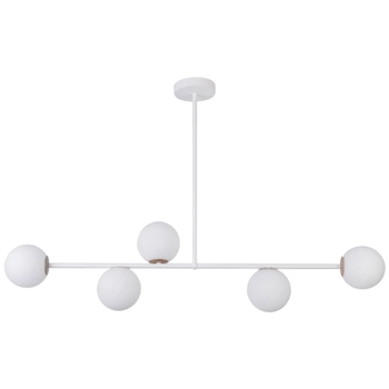 LAMPA sufitowa GAMA 33187 Sigma loftowa OPRAWA szklane kule balls modernistyczne molekuły białe