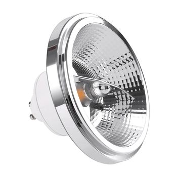 Ściemnialna żarówka LED 10,5W GU10 AR111 3000K biała