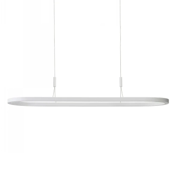 Ściemnialna do jadalni lampa wisząca nowoczesna LAYLA LED 50W 3000K AZ6754 biała