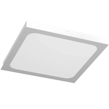Lampa sufitowa Hika 1054 Brosline LED 36W 3000K kwadrat do jadalni biały