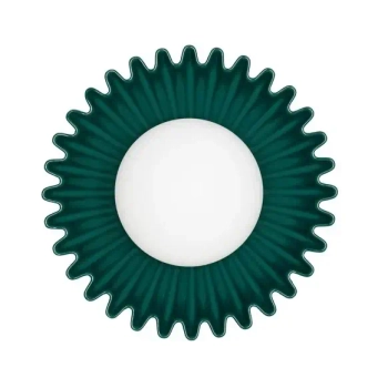 Ceramiczna lampa ścienna ALMENDA LE45269 talerz zielony