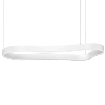 Liniowa lampa wisząca VELBANO LE45414 LED 52W 3000K pierścień biały