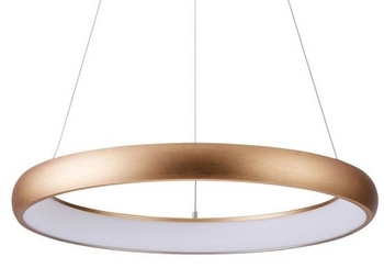Lampa wisząca Antonio AZ5067 z pilotem LED 80W ring złota 