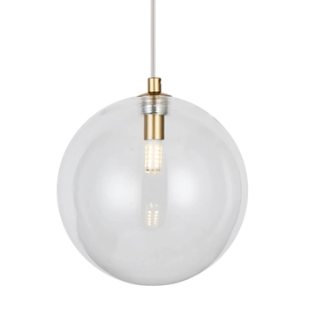 Wisząca lampa szklana kula BUBBLES AZ5954+AZ5958 przezroczysty złoty