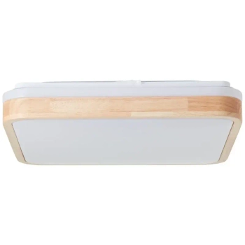 Plafon do salonu Tumeo G99791/75 LED 24W 3000K drewniany biały