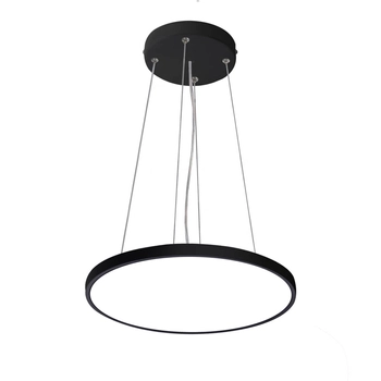 Lampa wisząca okrąg Alata PND-72836-300R-24W-BL Italux LED 24W 2800-6000K czarny