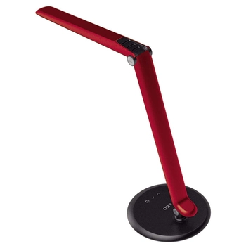 Stojąca LAMPA biurkowa K-BL1201 czerwony Kaja stołowa LAMPKA metalowa LED 8W 5300K regulowana czerwona