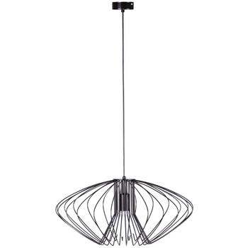 LAMPA wisząca K-3407 CZARNY Kaja industrialna OPRAWA metalowy ZWIS druciany czarny