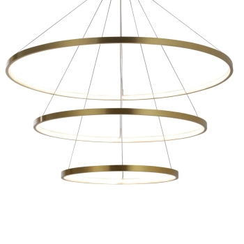 Wisząca lampa ringi LEA 330031 LED 60W 4000K pierścienie złote