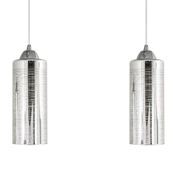 2-punktowa lampa wisząca 6754/2 8C do kuchni chrom