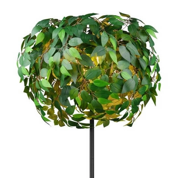 Stojąca lampa podłogowa Leavy R40463015 RL Light drzewo zielona czarna