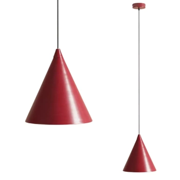 Jadalniana lampa wisząca Form 1108G15 Aldex nad stół metalowa czerwona
