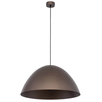 Jadalniana lampa zwisowa Faro 4509 zwis loft kopuła brązowa