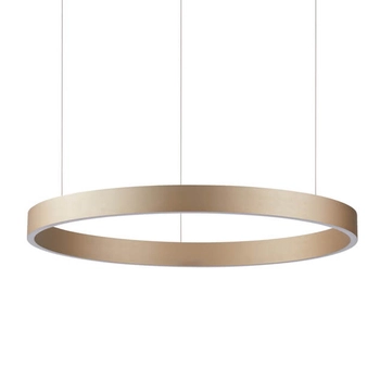 Ledowa lampa wisząca Brasco PND-56215D-100RPP-GD-3KS4K-TRDIMM Italux 100W 3000-4000K złoty