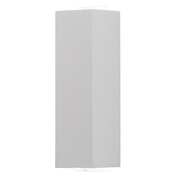 Lampa elewacyjna LENS 9113 ogrodowa tuba LED 4W 3000K IP54 biała