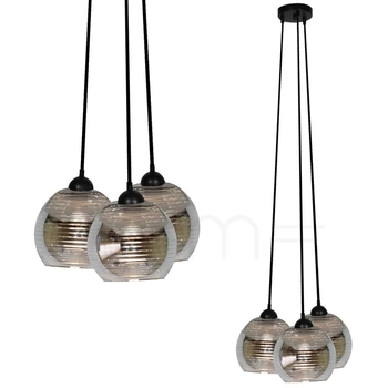 Lampa wisząca 33-62840 szklana kule zwis balls przezroczyste