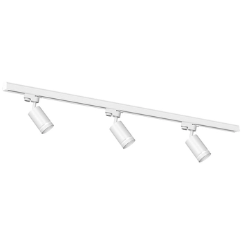 Szynoprzewód z reflektorkami Pipe komplet 1-fazowy biały