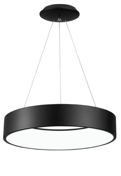 Wisząca lampa loftowa Tome Smart LED 42W 3000K pierścień czarny