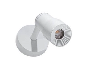 Regulowany spot przysufitowy Lumi AZ4556 LED 5W 3000K do pokoju biały