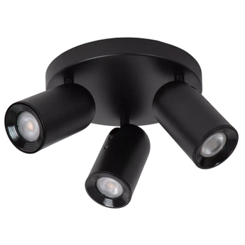 Potrójna lampa sufitowa PUNCH 13958/13/30 Lucide regulowana czarny