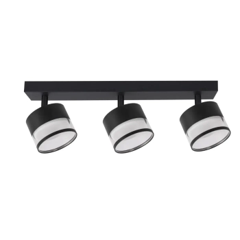 Lampa sufitowaKendal LP-6331/3WS TR/BK do salonu reflektorki czarne