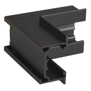 Magnetyczny kątownik do szyn ściana/sufit MAX NT0014 czarny