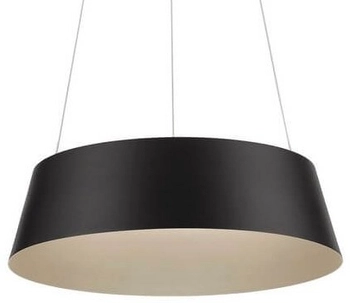 Nowoczesna lampa wisząca CANCUN LE42802 do holu LED 40W 3000K czarna złota