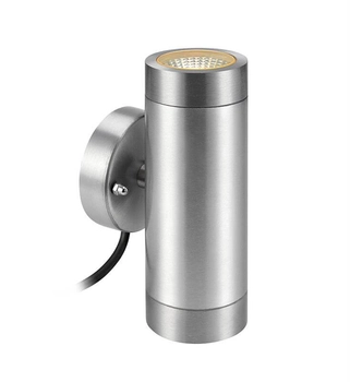 Ogrodowa lampa ścienna Garden okrągła LED 3W 3000K aluminium