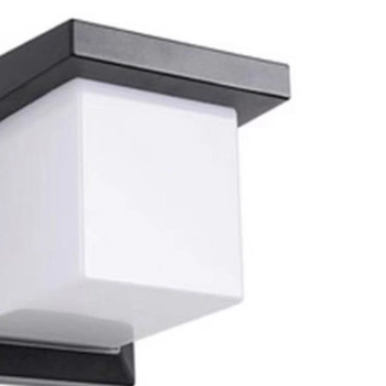 Łazienkowa lampa ścienna Bon LP-012/1W BK Light Prestige kinkiet kostka IP44 czarna