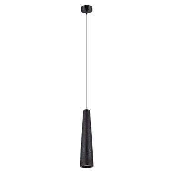 Betonowa lampa wisząca Electra SL.1355 Sollux do salonu czarna