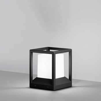 Ogrodowa lampa stojąca Trim O455FL-01GF1 Maytoni IP65 loftowa grafitowa
