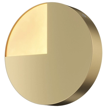 Lampa ścienna Jupiter MOD320WL-L5BS3K LED 6W 3000K okrąg mosiądz