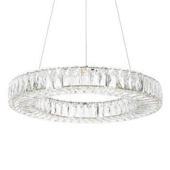 Kryształowa lampa wisząca Allisia MSE010100352 Moosee LED 43W 3000K złota