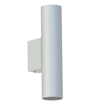 Lampa ścienna sypialniana tuba Fourty 10890 Nowodvorski podłużna jedwabisty szary