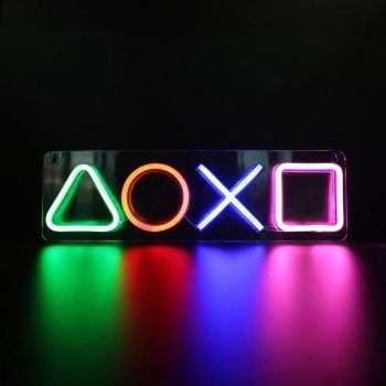 Młodzieżowa lampa ledowa GAMEPAD FM-WN88 LED wielokolorowy