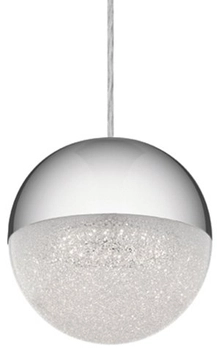 Lampa do salonu wisząca QN-MOONLIT-P-PC polerowany chrom