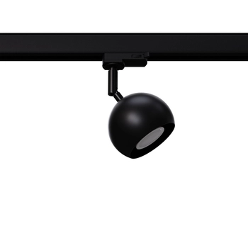 Nasufitowa lampa do systemu szynowego 3-fazowego OCULARE MYL.00332 czarna